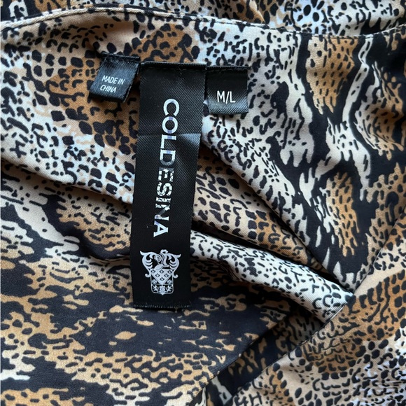 Snake Print Double Slit - Picture 5 of 6